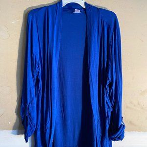 Motherhood Maternity Blue Cardigan Sz XL